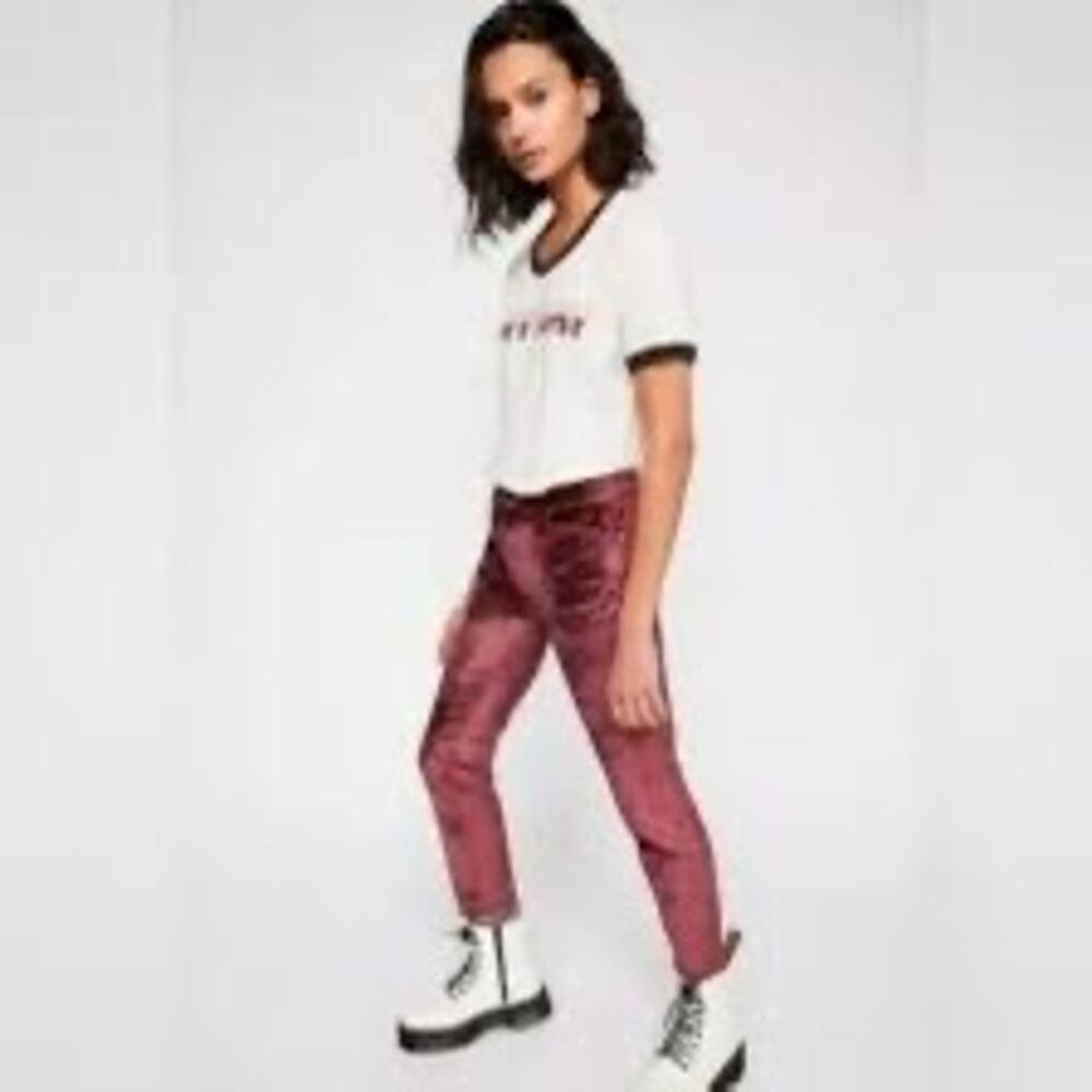Free People / We The Free "Sweet Jane" Velvet Pants /‎ size 27